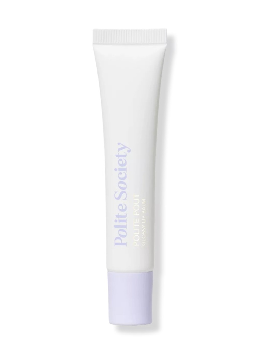 Polite Society Polite Pout Glossy Lip Balm in Coconut Cream 0.5oz BRAND NEW